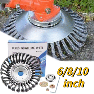 6/8/10 Inch Weed Brush Cutter Head Lawn Mower