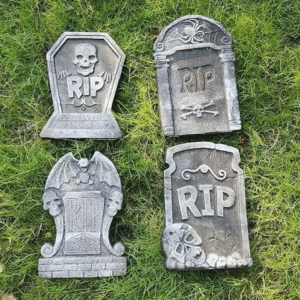 4pcs Tombstone Signs