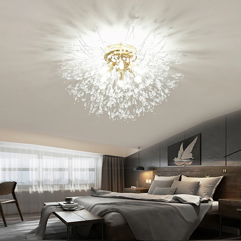 IRALAN Lustre LED Ceiling Lighting Dandelion Chandelier - Image 2