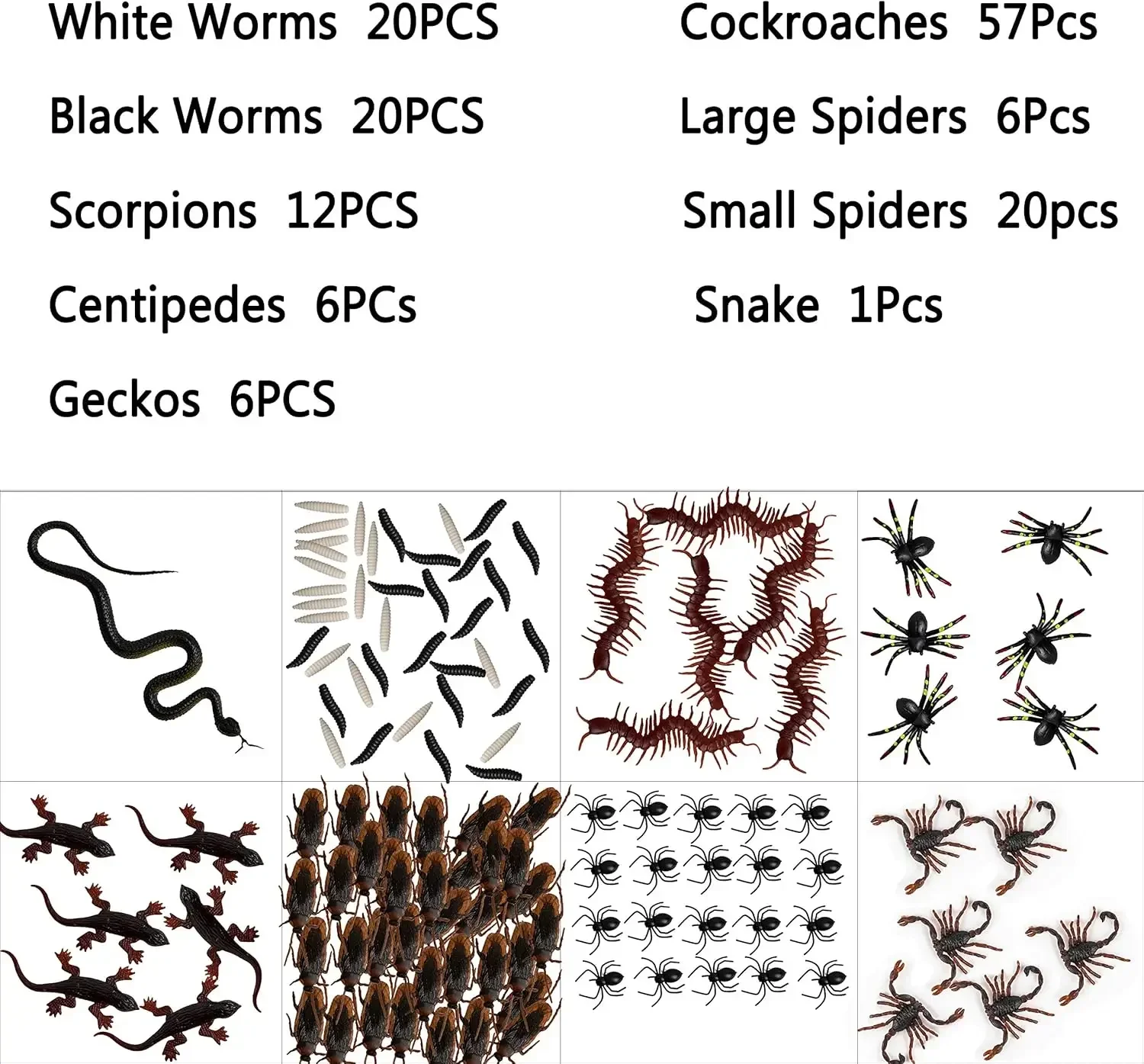 148pcs Fake Insects - Image 6