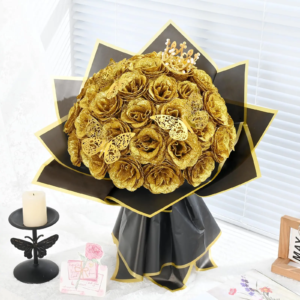Glitter Roses Artificial Flowers