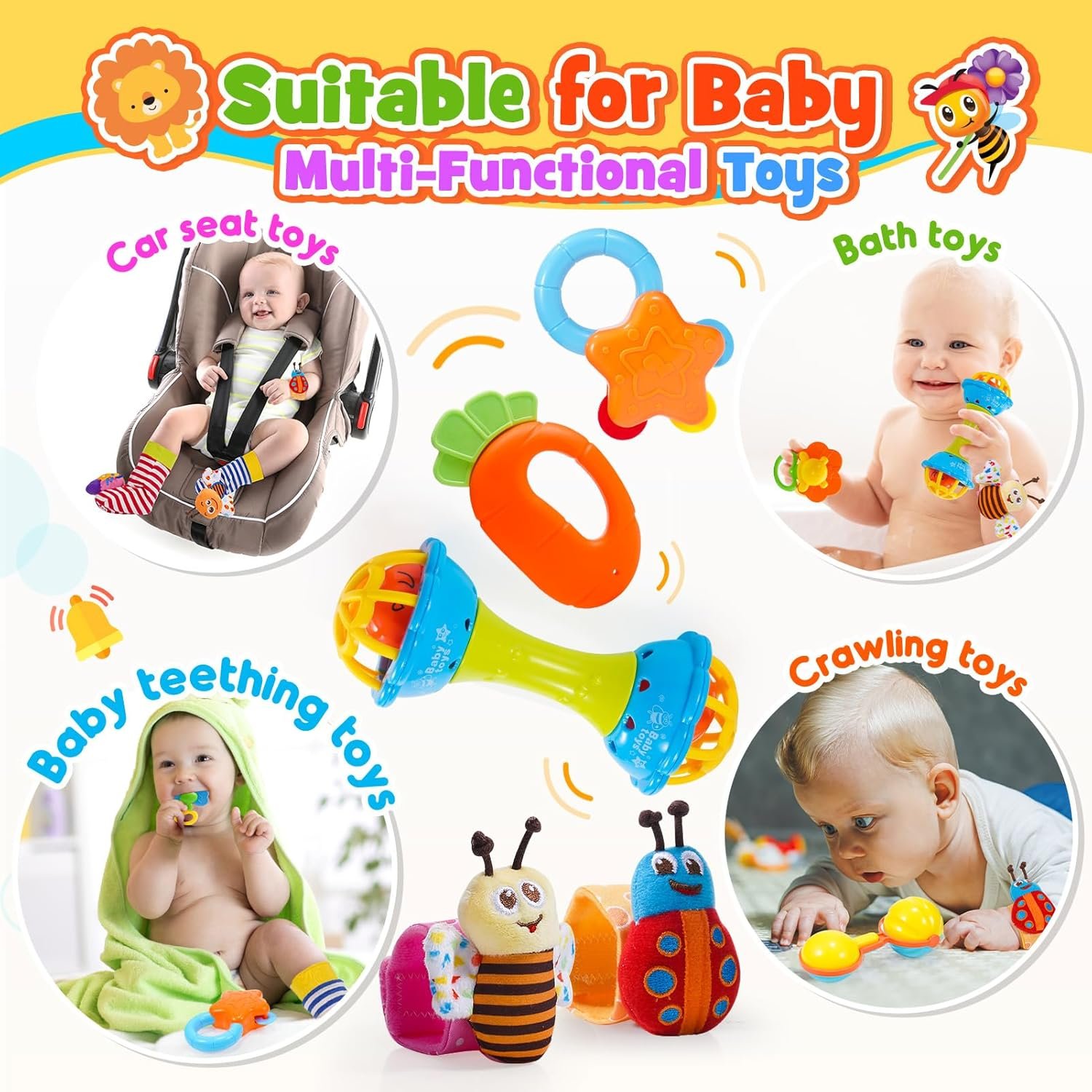 Highback Booster car seat with cupholders - Image 7