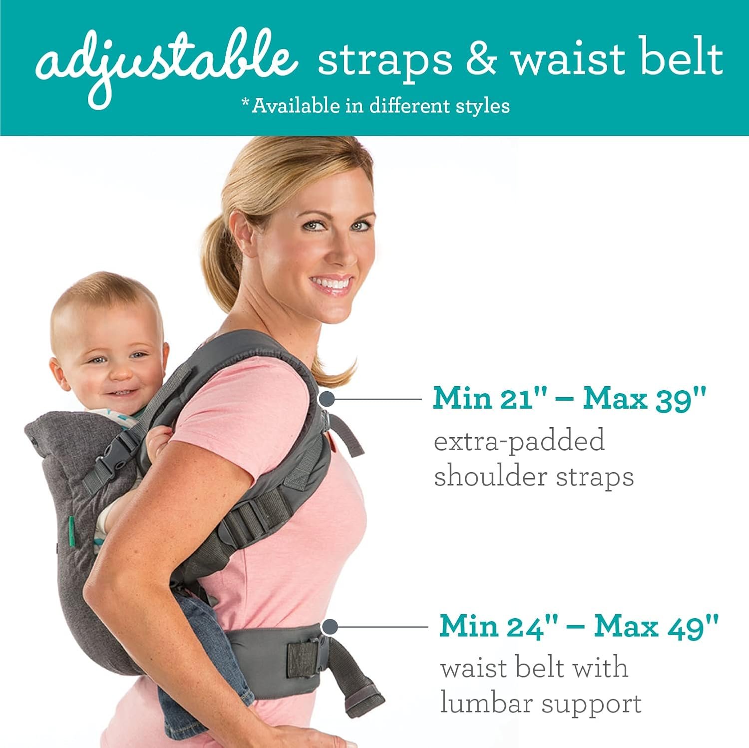 Infantino Flip Advanced 4-in-1 Baby Carrier - Image 3