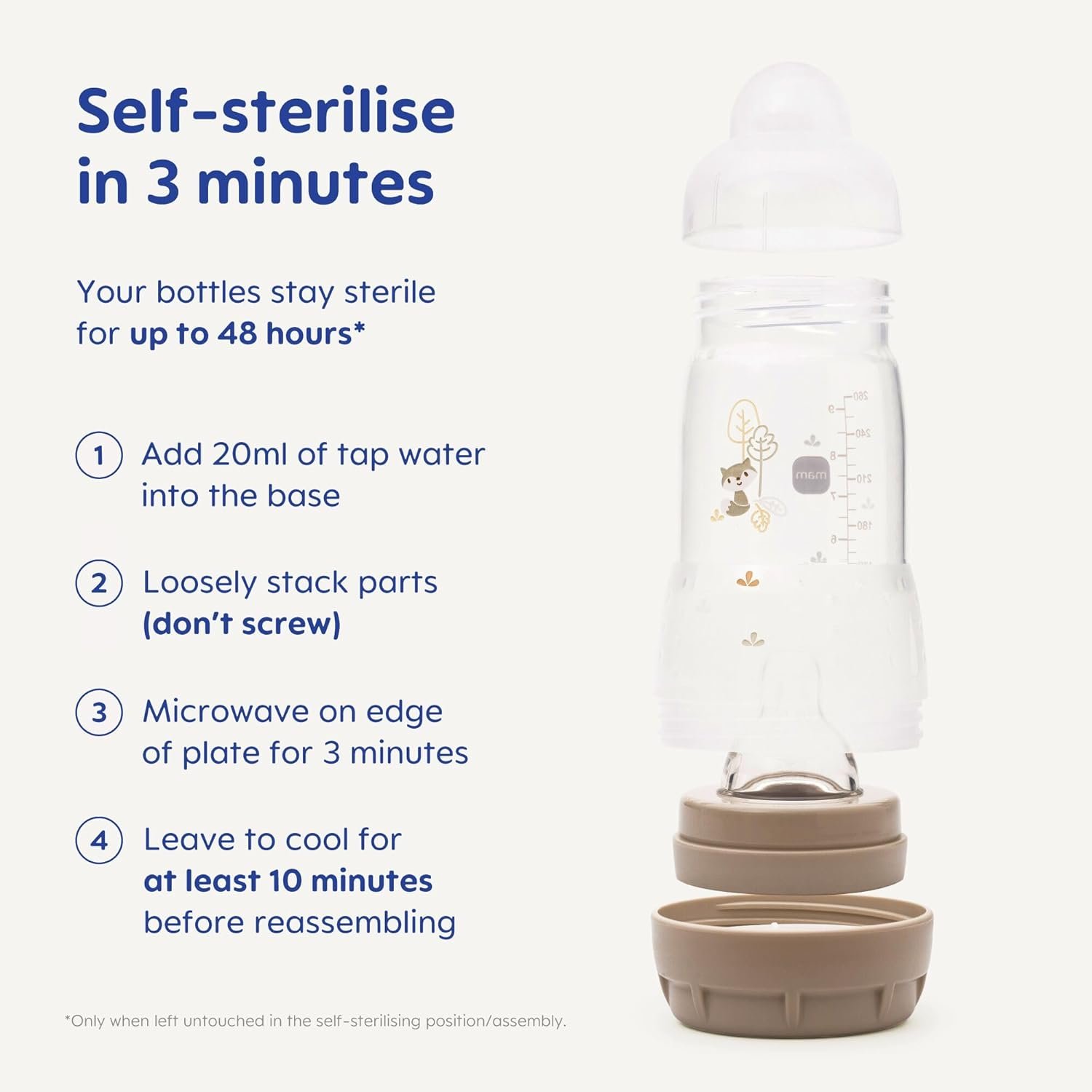 Self-Sterilising Baby Milk Bottle - Image 4