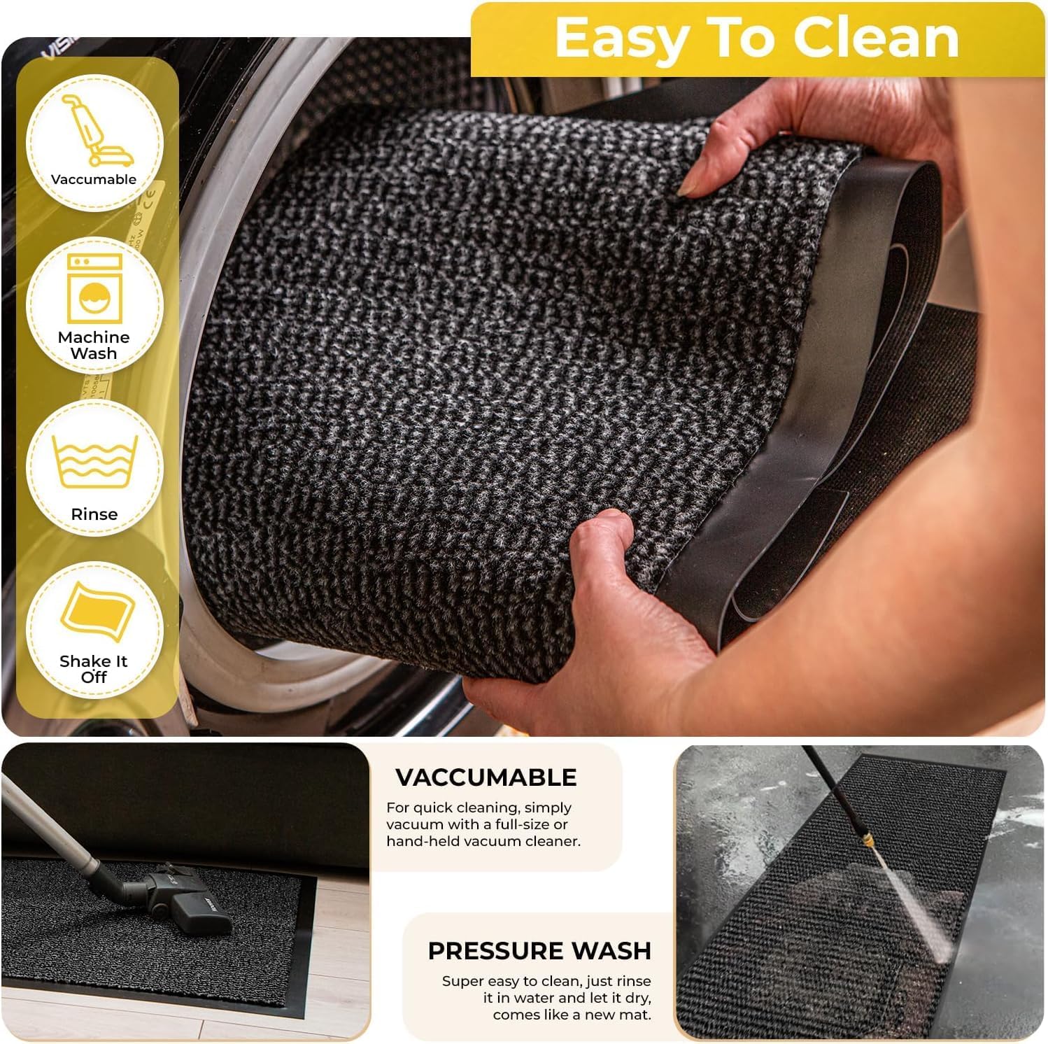 BLADO Washable Door Mats Indoor & Outdoor - Image 3